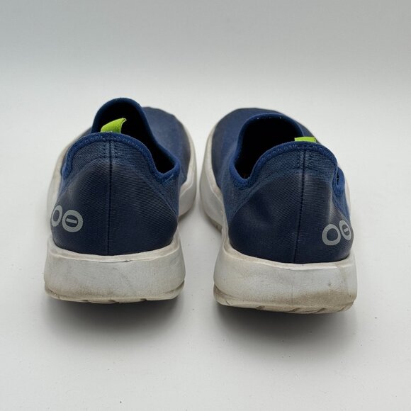 OOFOS Womens OOmg eeZe Low Shoe Navy Recovery Walking Comfort Slip Ons Size US 8 - Picture 3 of 10